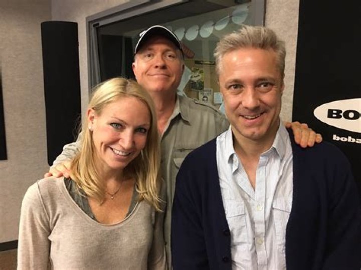 Alli Breen with Tom and Comedian Nick Griffin
