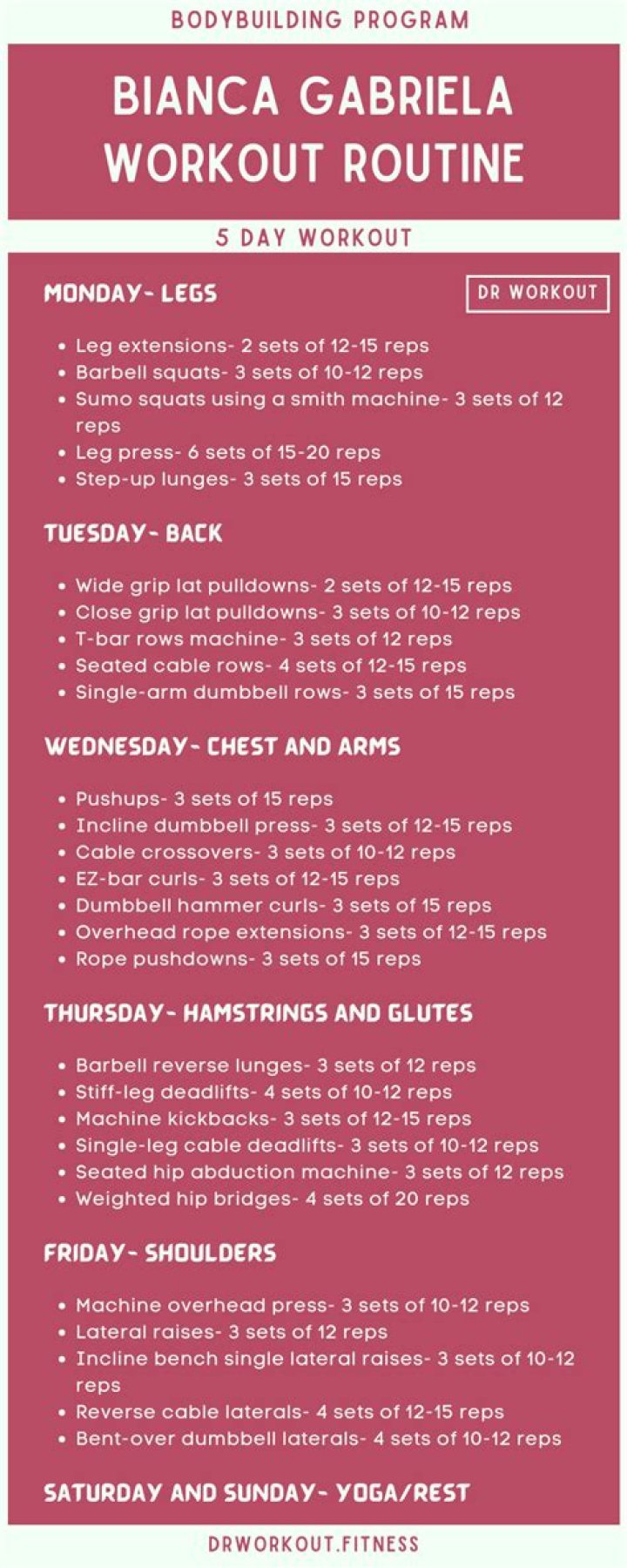 Bianca A. Santos Diet Plan