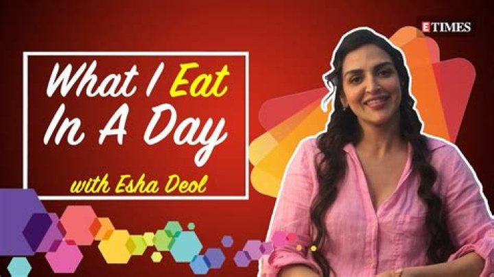 Esha Deol Diet Plan
