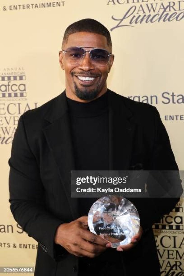 Jamie Foxx attends the Los Angeles Screening of "Below The Belt" at Directors Guild Of America on October 01, 2022 in Los Angeles, California. (Photo by Axelle/Bauer-Griffin/FilmMagic)