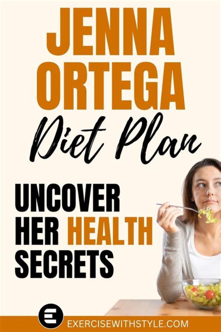 Jenna Ortega Diet Plan