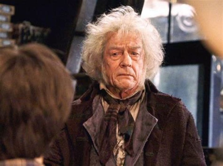 John Hurt as Ollivander in 'Harry Potter and the Sorcerer's Stone'