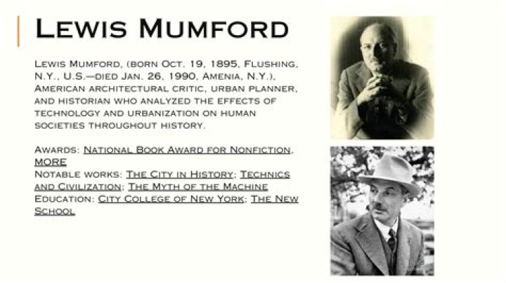 Lewis Mumford Lewis Mumford