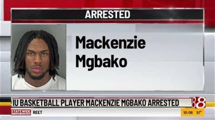 Mackenzie Mgbako arrested