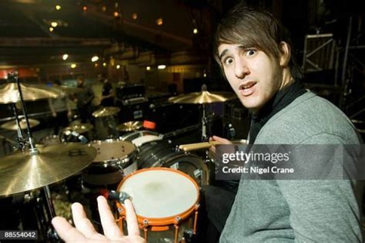Paramore drummer Zac Farro at When We Were Young (2022). 